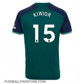 Arsenal Jakub Kiwior #15 Replik 3rd trikot 2023-24 Kurzarm